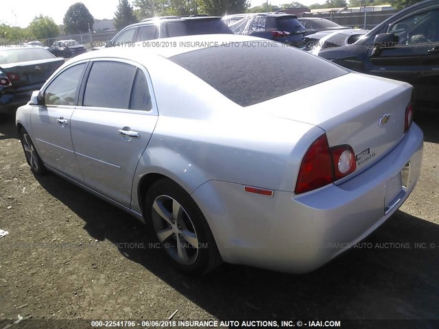 1G1ZC5EU5CF340262 - 2012 CHEVROLET MALIBU 1LT 银色 照片 3