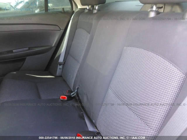 1G1ZC5EU5CF340262 - 2012 CHEVROLET MALIBU 1LT 银色 照片 8