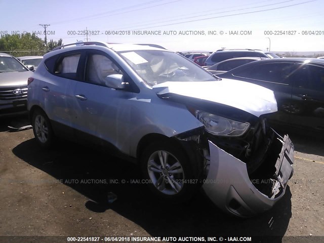 KM8JU3AC5BU205968 - 2011 HYUNDAI TUCSON GLS/LIMITED 浅蓝色 照片 1