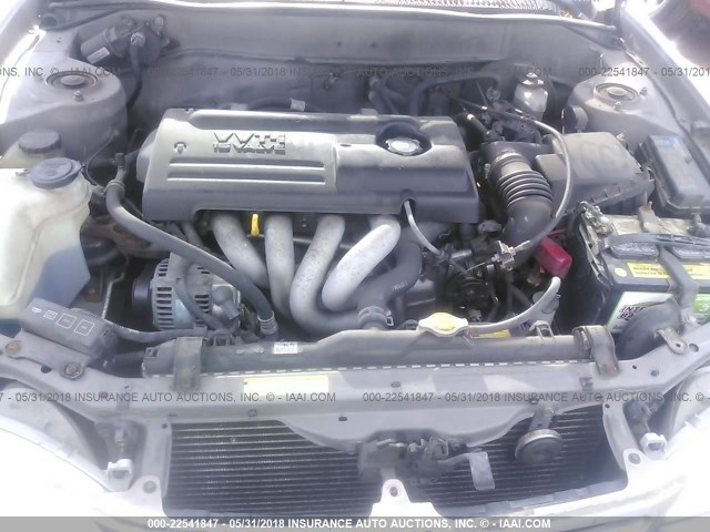 1NXBR12E1YZ309019 - 2000 TOYOTA COROLLA VE/CE/LE 香槟色 照片 10