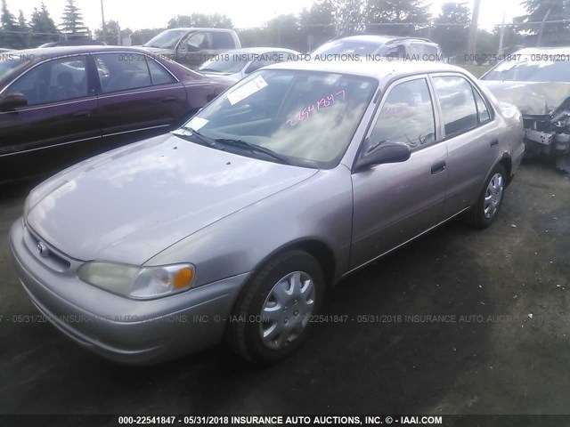 1NXBR12E1YZ309019 - 2000 TOYOTA COROLLA VE/CE/LE 香槟色 照片 2
