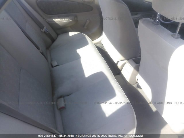 1NXBR12E1YZ309019 - 2000 TOYOTA COROLLA VE/CE/LE 香槟色 照片 8