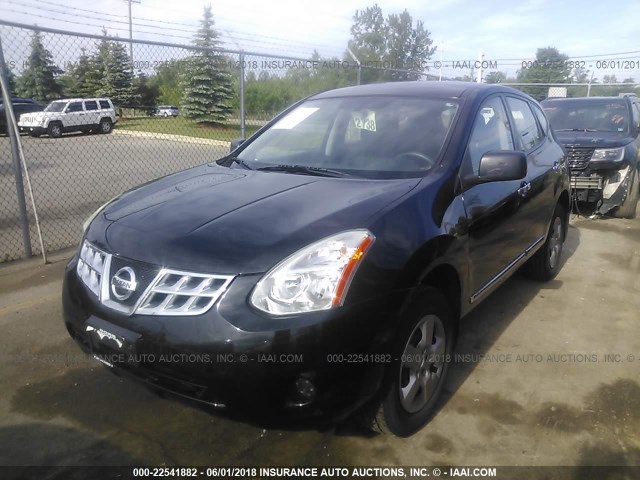 JN8AS5MV6BW265124 - 2011 NISSAN ROGUE S/SV/KROM BLACK photo 2