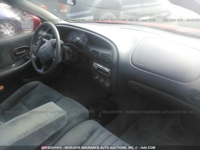1G2WJ52K6XF252639 - 1999 PONTIAC GRAND PRIX SE 红色 照片 5
