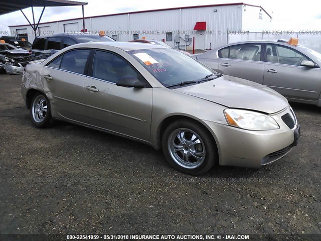 1G2ZG58N774159993 - 2007 PONTIAC G6 SE GOLD photo 1