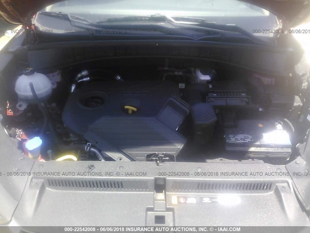 KM8J23A47HU254791 - 2017 HYUNDAI TUCSON SE BURGUNDY photo 10