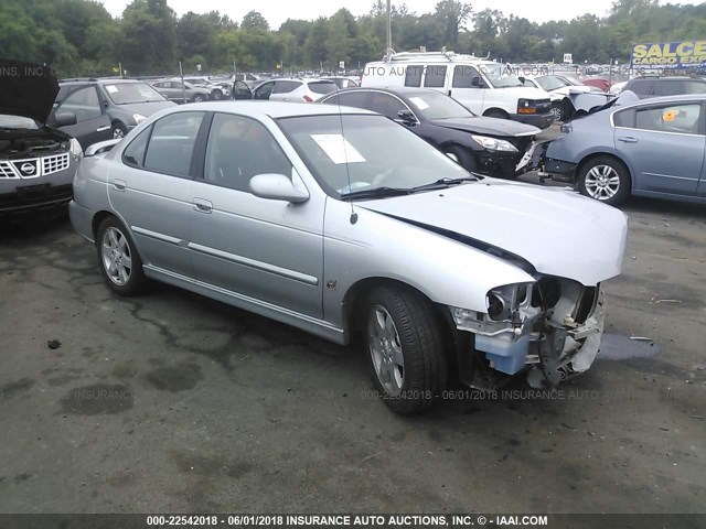 3N1AB51D34L736892 - 2004 NISSAN SENTRA SE-R SPEC V SILVER photo 1