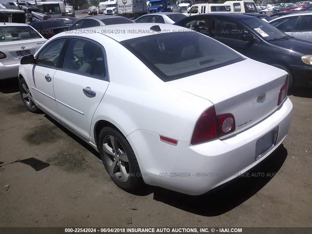 1G1ZC5E07CF148208 - 2012 CHEVROLET MALIBU 1LT 白色 照片 3
