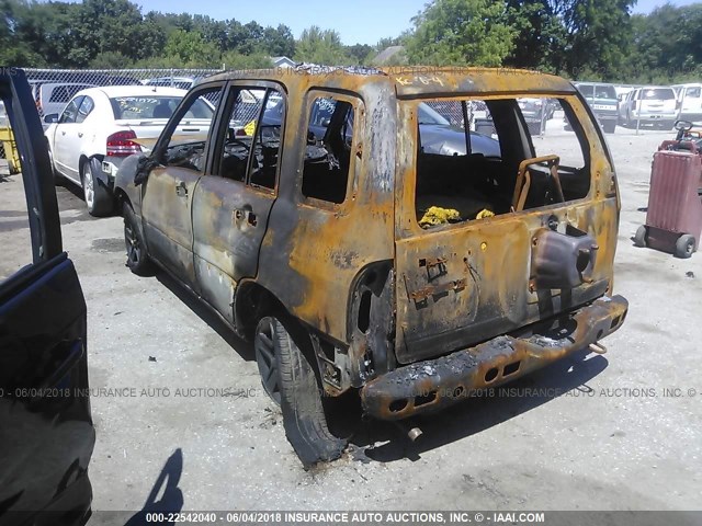 2CNBJ634246901418 - 2004 CHEVROLET TRACKER LT BLACK photo 3