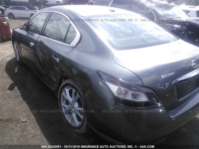 1N4AA5AP6EC466943 - 2014 NISSAN MAXIMA S/SV GRAY photo 6