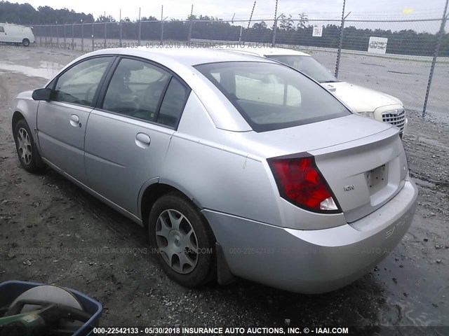 1G8AZ52F15Z129368 - 2005 SATURN ION LEVEL 2 SILVER photo 3