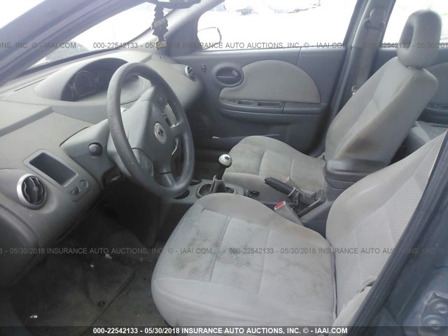 1G8AZ52F15Z129368 - 2005 SATURN ION LEVEL 2 SILVER photo 8