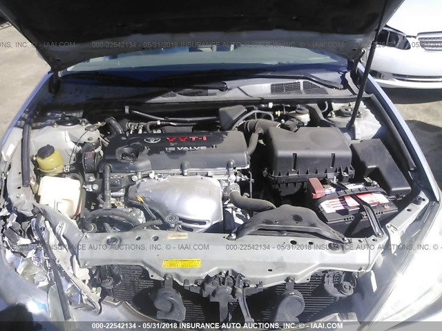 4T1BE32K92U586117 - 2002 TOYOTA CAMRY LE/XLE/SE 银色 照片 10