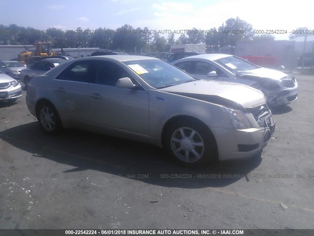 1G6DF577990164587 - 2009 CADILLAC CTS TAN photo 1