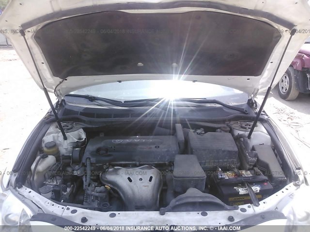 4T1BE46K39U816342 - 2009 TOYOTA CAMRY SE/LE/XLE 白色 照片 10
