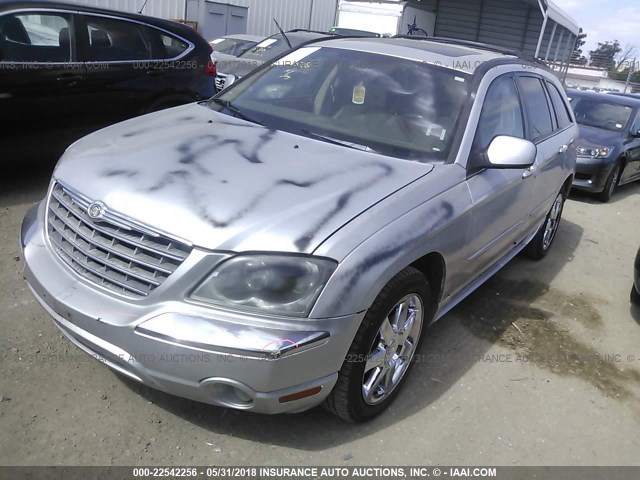 2A8GF78426R652395 - 2006 CHRYSLER PACIFICA LIMITED SILVER photo 2