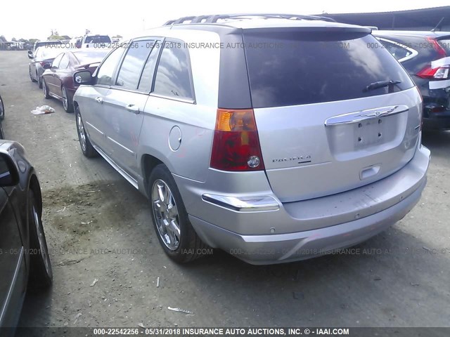 2A8GF78426R652395 - 2006 CHRYSLER PACIFICA LIMITED SILVER photo 3