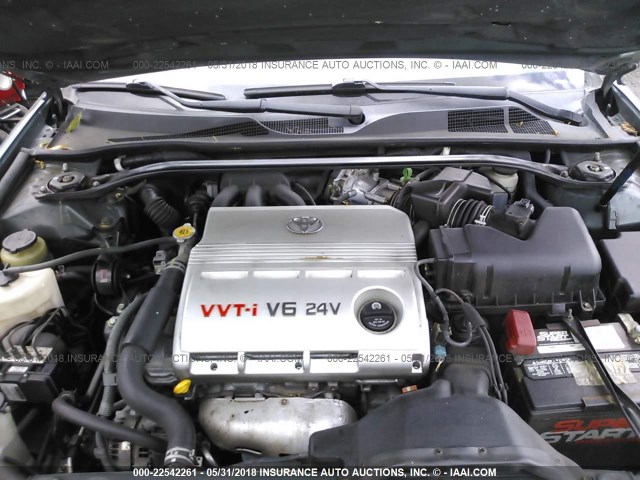 4T1BF32K74U080396 - 2004 TOYOTA CAMRY LE/XLE/SE 绿色 照片 10