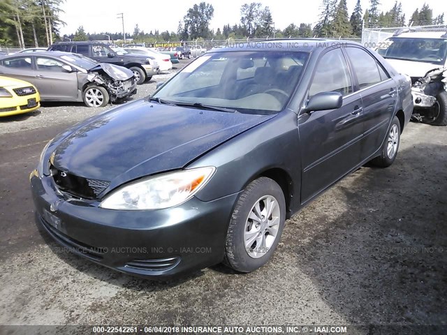 4T1BF32K74U080396 - 2004 TOYOTA CAMRY LE/XLE/SE 绿色 照片 2