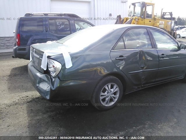 4T1BF32K74U080396 - 2004 TOYOTA CAMRY LE/XLE/SE 绿色 照片 6
