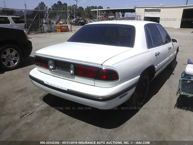 1G4HP52K9WH428925 - 1998 BUICK LESABRE CUSTOM WHITE photo 4