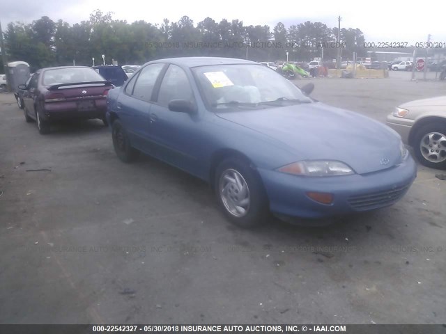 1G1JF5244V7220734 - 1997 CHEVROLET CAVALIER LS Light Blue photo 1