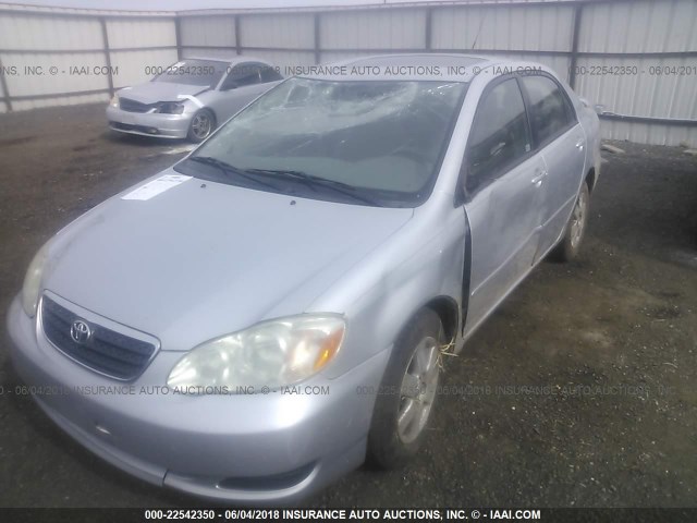 1NXBR30E75Z505931 - 2005 TOYOTA COROLLA CE/LE/S SILVER photo 6