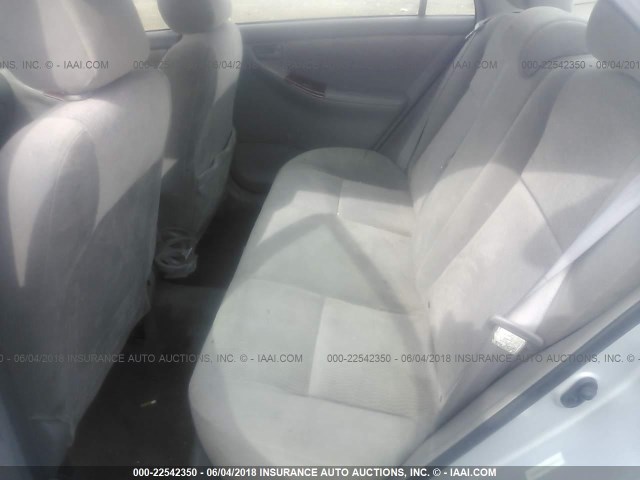 1NXBR30E75Z505931 - 2005 TOYOTA COROLLA CE/LE/S SILVER photo 8