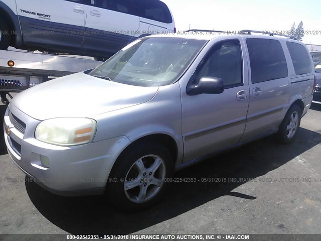 1GNDV23L85D260741 - 2005 CHEVROLET UPLANDER LS 银色 照片 2