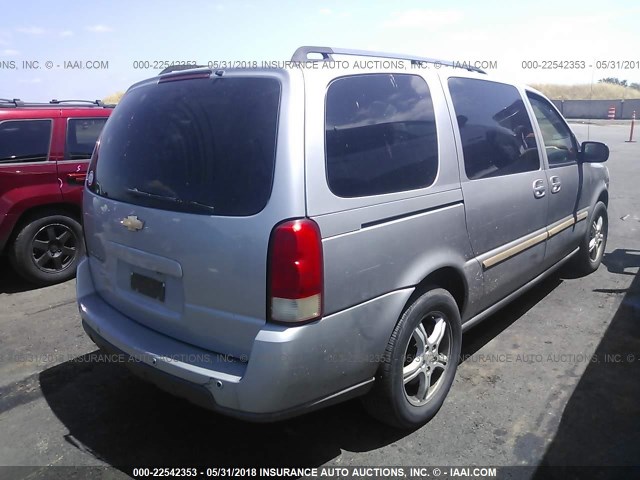 1GNDV23L85D260741 - 2005 CHEVROLET UPLANDER LS 银色 照片 4