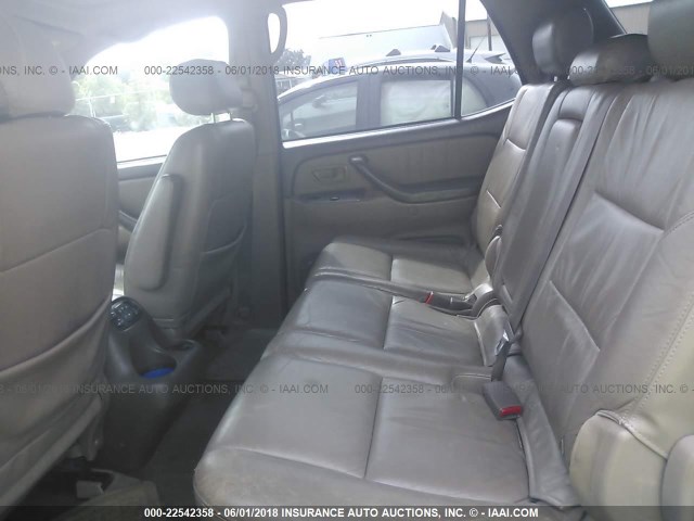 5TDBT48A61S053529 - 2001 TOYOTA SEQUOIA LIMITED GREEN photo 8