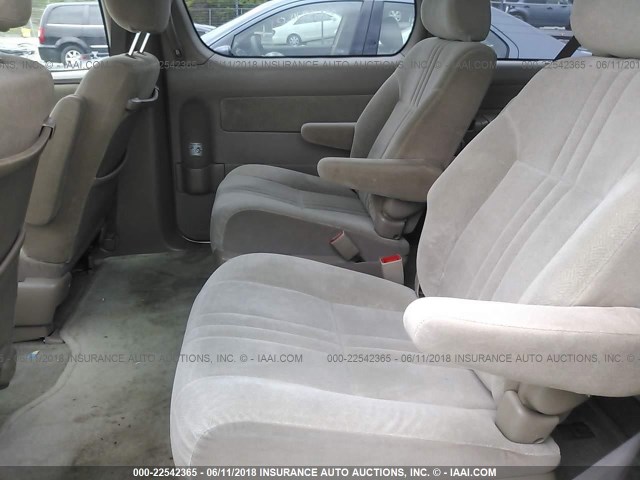 4T3ZF13C73U544450 - 2003 TOYOTA SIENNA LE/XLE TAN photo 8