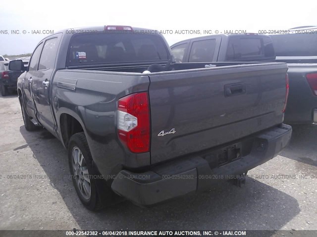 5TFAW5F11FX453463 - 2015 TOYOTA TUNDRA CREWMAX 1794/PLATINUM GRAY photo 3