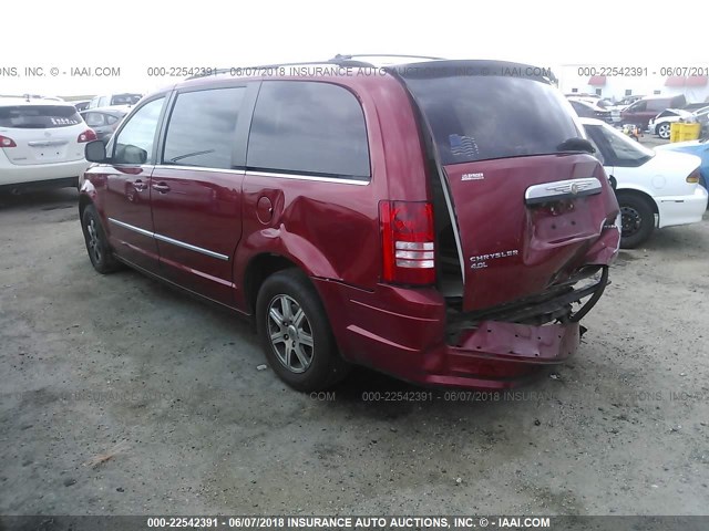 2A8HR54X39R629390 - 2009 CHRYSLER TOWN & COUNTRY TOURING MAROON photo 3
