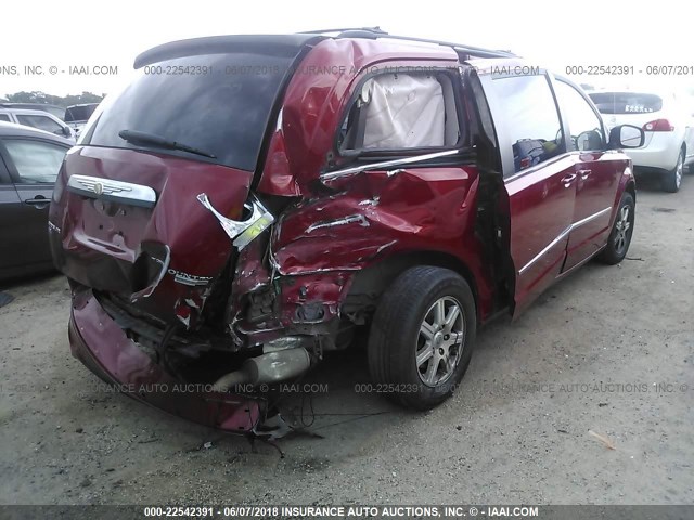 2A8HR54X39R629390 - 2009 CHRYSLER TOWN & COUNTRY TOURING MAROON photo 6