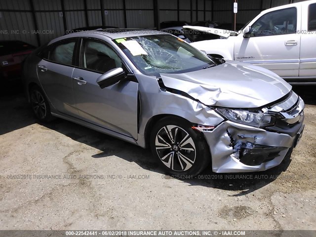 2HGFC1F7XHH657506 - 2017 HONDA CIVIC EXL 银色 照片 1
