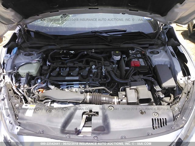 2HGFC1F7XHH657506 - 2017 HONDA CIVIC EXL 银色 照片 10