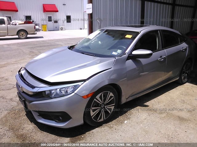 2HGFC1F7XHH657506 - 2017 HONDA CIVIC EXL 银色 照片 2