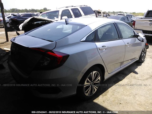 2HGFC1F7XHH657506 - 2017 HONDA CIVIC EXL 银色 照片 4