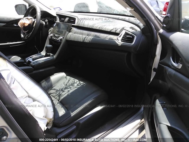 2HGFC1F7XHH657506 - 2017 HONDA CIVIC EXL 银色 照片 5