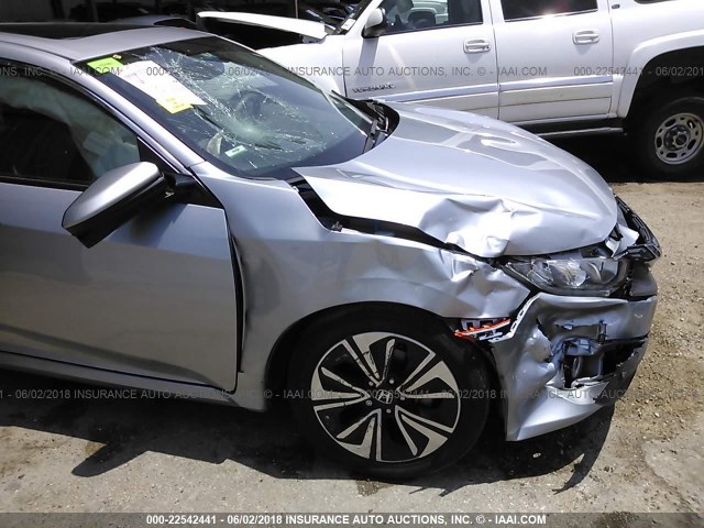 2HGFC1F7XHH657506 - 2017 HONDA CIVIC EXL 银色 照片 6