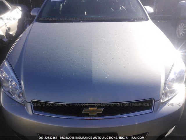 2G1WD58C489239247 - 2008 CHEVROLET IMPALA SUPER SPORT SILVER photo 6