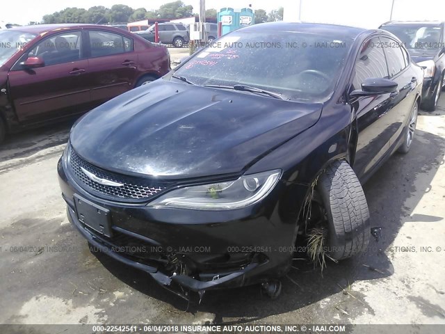 1C3CCCBB9FN625324 - 2015 CHRYSLER 200 S BLACK photo 6