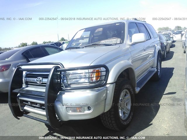 JT3HN87R9X0227869 - 1999 TOYOTA 4RUNNER LIMITED SILVER photo 2