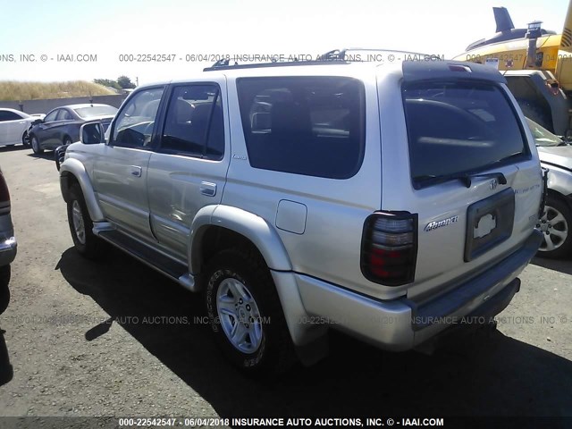 JT3HN87R9X0227869 - 1999 TOYOTA 4RUNNER LIMITED SILVER photo 3