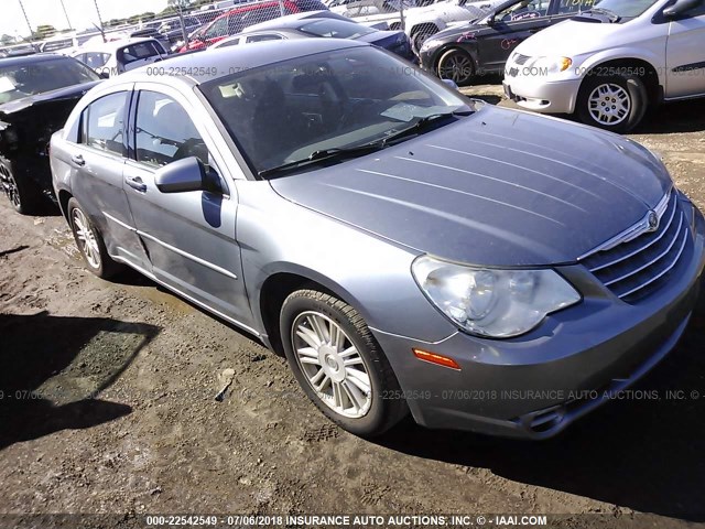 1C3LC56KX7N504809 - 2007 CHRYSLER SEBRING TOURING SILVER photo 1