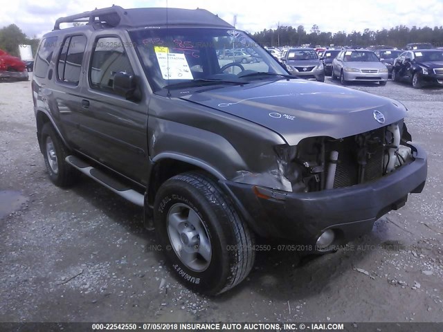 5N1ED28T13C632993 - 2003 NISSAN XTERRA XE/SE TAN photo 1