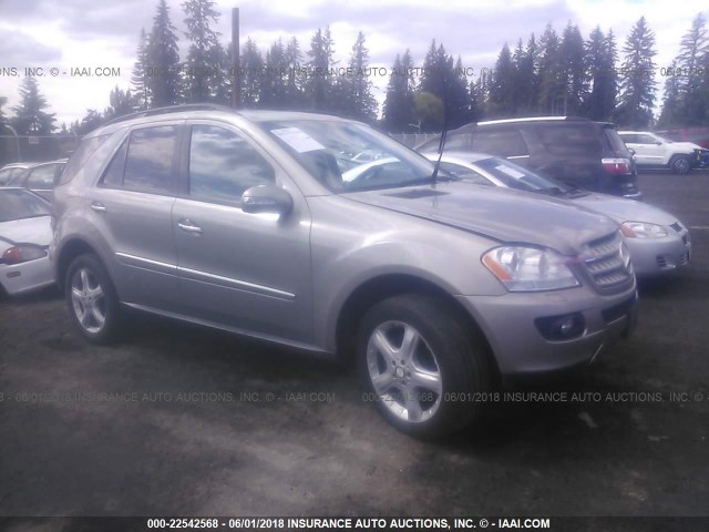 4JGBB22E88A304976 - 2008 MERCEDES-BENZ ML 320 CDI GRAY photo 1