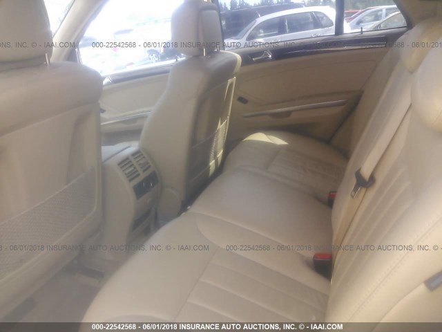 4JGBB22E88A304976 - 2008 MERCEDES-BENZ ML 320 CDI GRAY photo 8