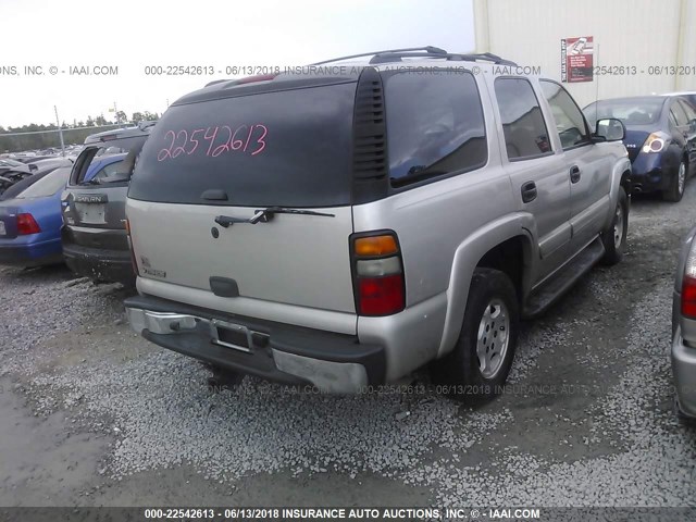 1GNEC13V96R147679 - 2006 CHEVROLET TAHOE C1500 Champagne photo 4